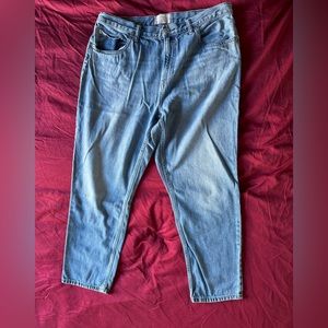 Everlane Super-Soft Summer Jean (2020), size 32, Vintage Light Blue. Mom Jean.